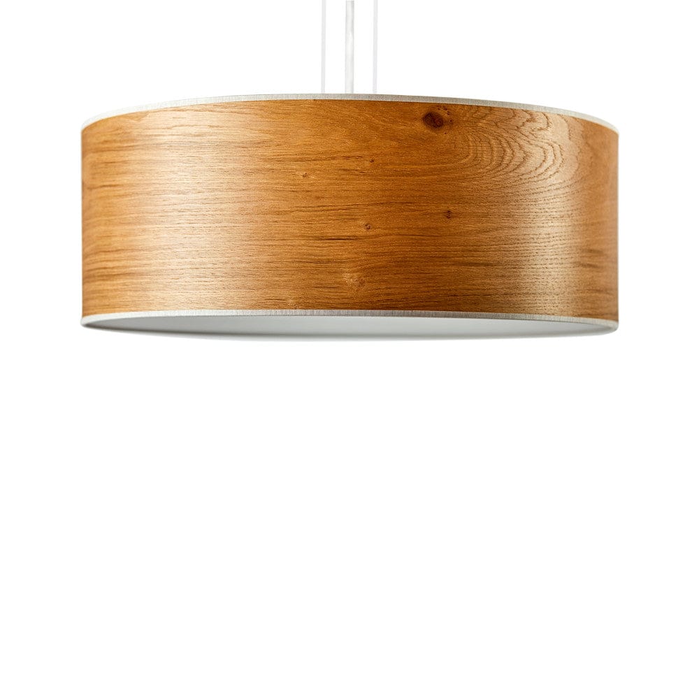LeuchtNatur Hängeleuchte 55cm Discus Hängelampe Eiche
