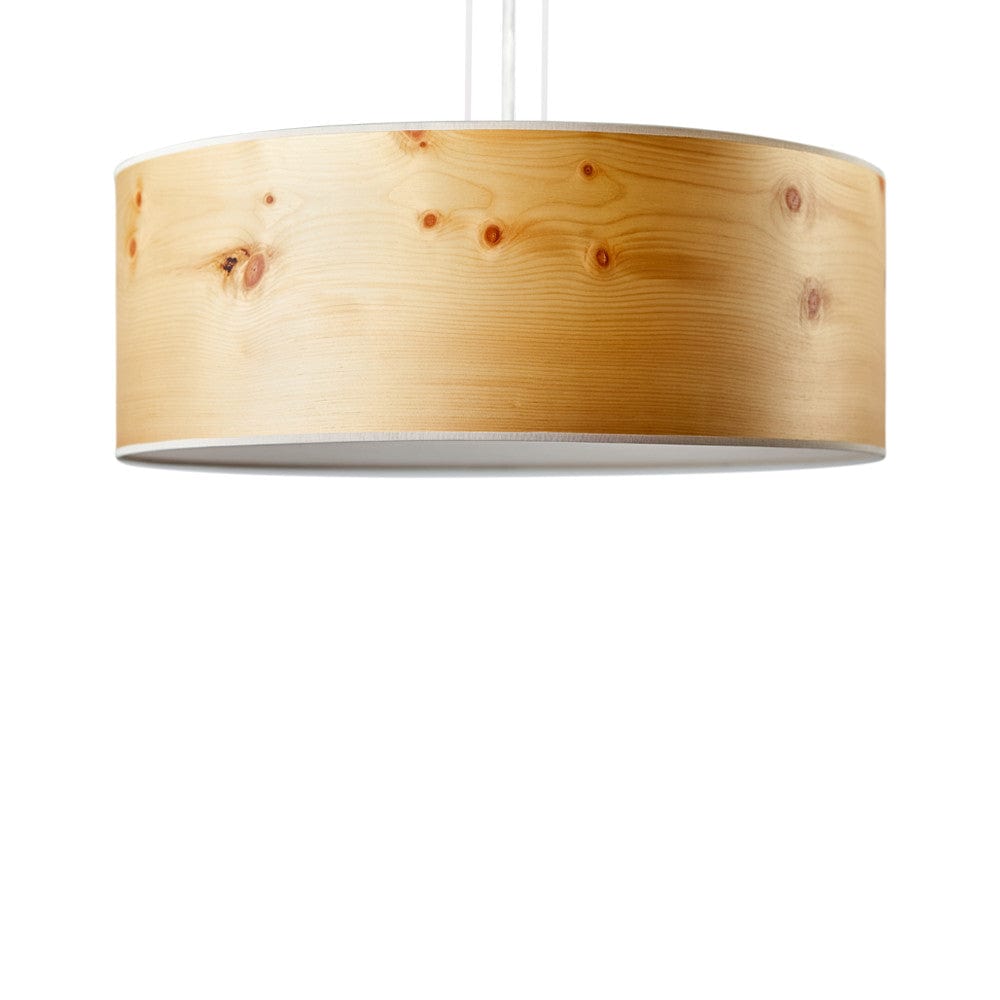 LeuchtNatur Hängeleuchte 55cm Discus Hängelampe Zirbe