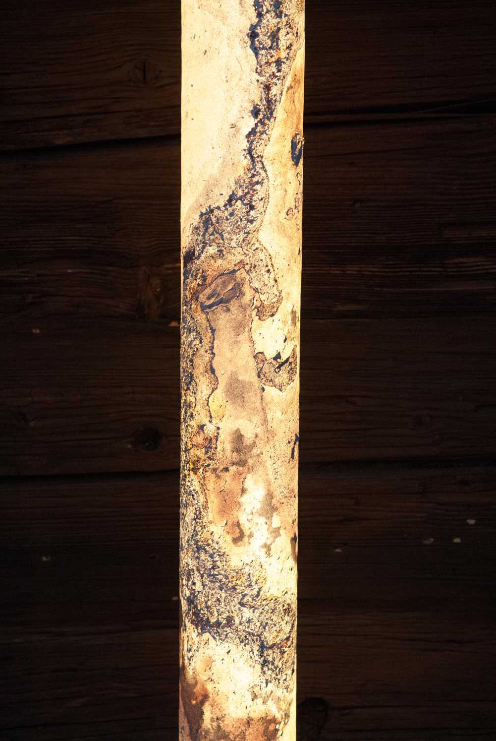 LeuchtNatur Stehleuchte Columna Stehlampe Stein Weißperle