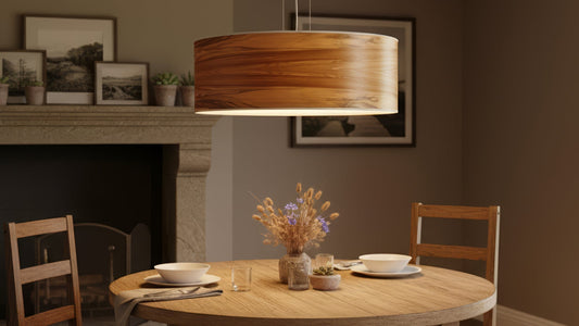 Moderne Holz Pendelleuchten fürs Wohnzimmer – so holst du das Beste raus