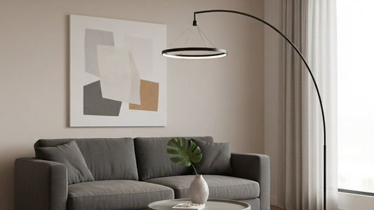 Bogen Stehlampe Wohnzimmer: Licht, das begeistert - Leuchtnatur