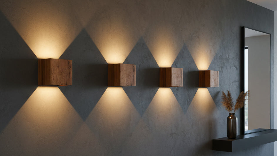 Akku wandleuchten aus Holz oder Alternativen