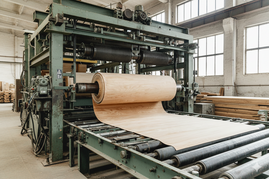 Holz mit Geschichte – wie wir aus Holzfurnier unsere Lampen fertigen