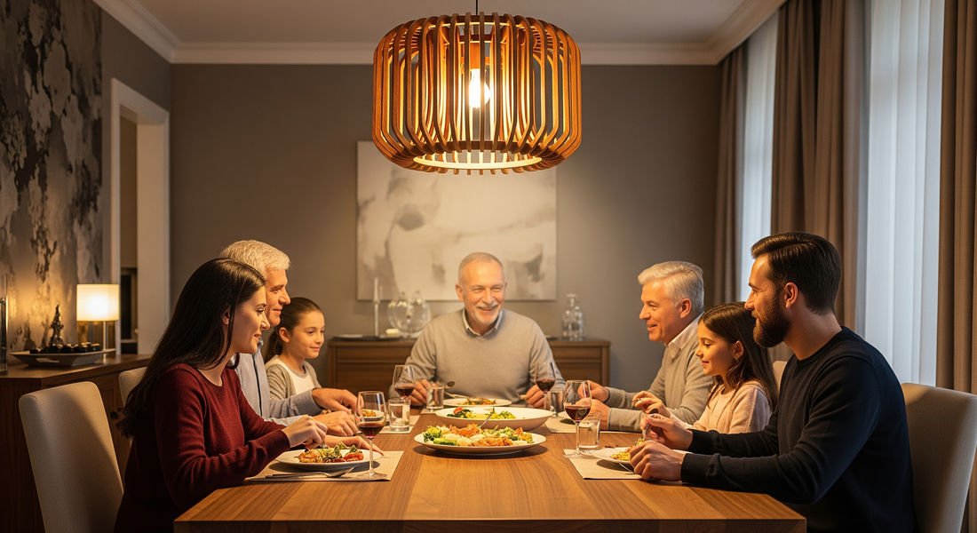 Deckenlampe Holz – warmes Licht, das richtig Eindruck macht