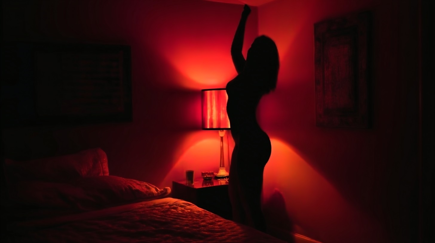 Romantische Beleuchtung: 8 Ideen für den perfekten Abend zu zweit – Rotes Licht für leidenschaftliche Stimmung