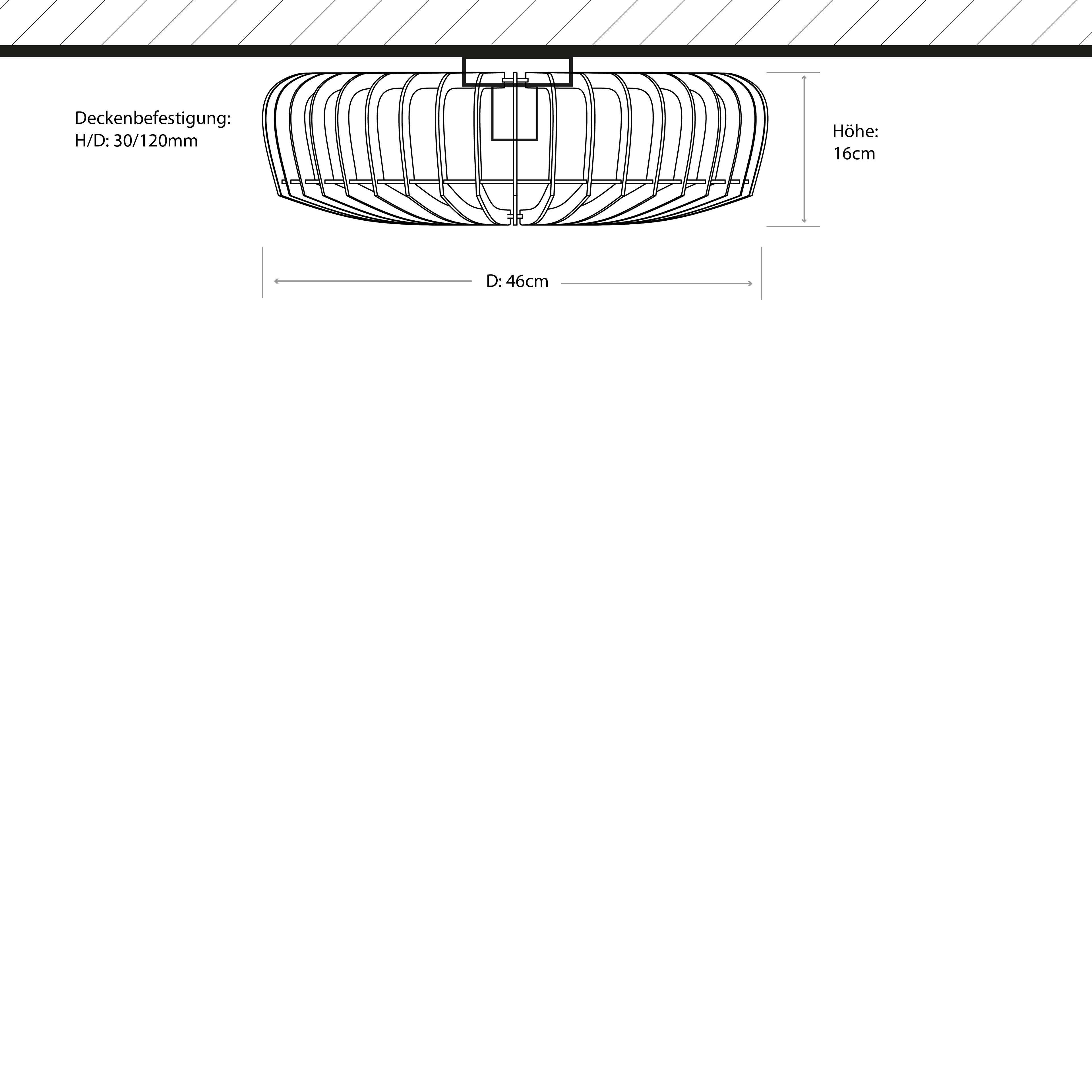 Sperrholz Decke Wand