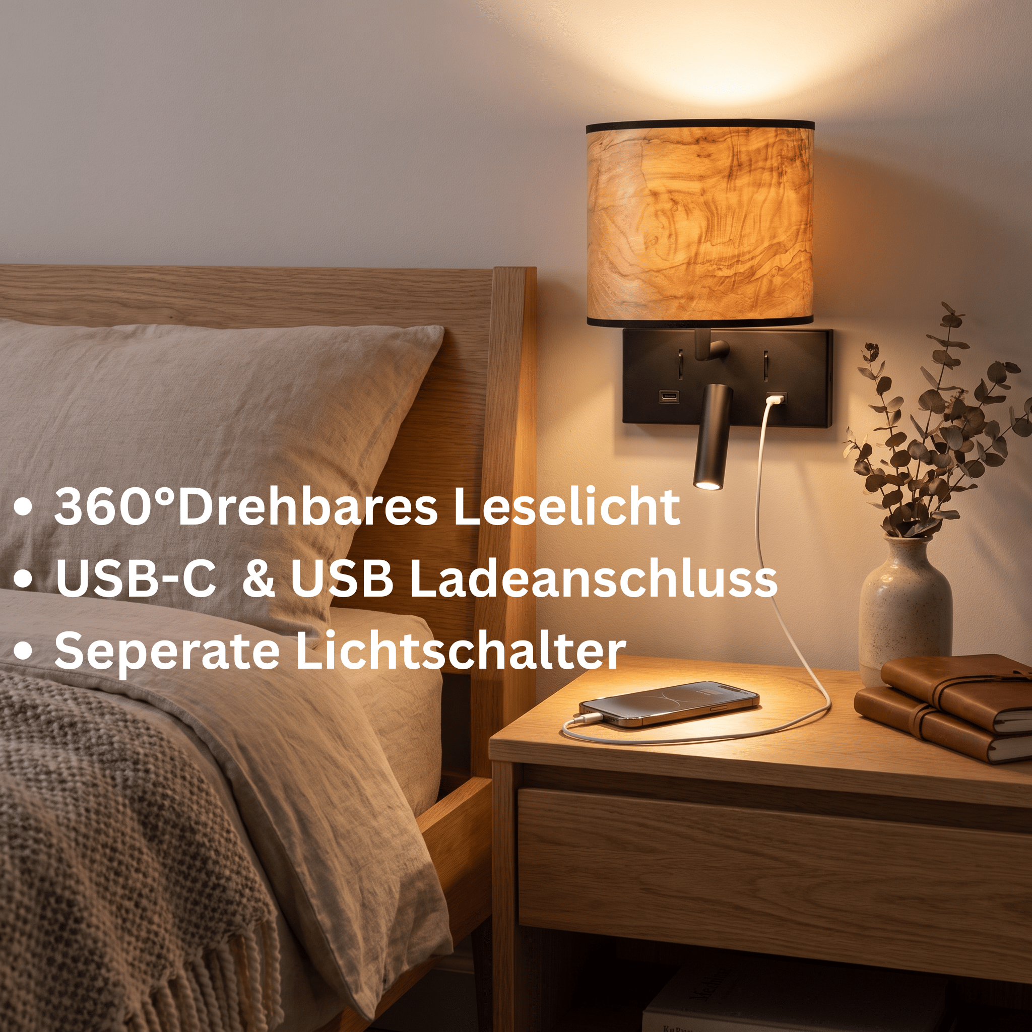 Cortexa Wandlampe