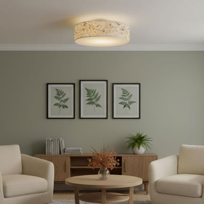 LeuchtNatur Deckenleuchte 35cm Discus Deckenleuchte Almwiese light