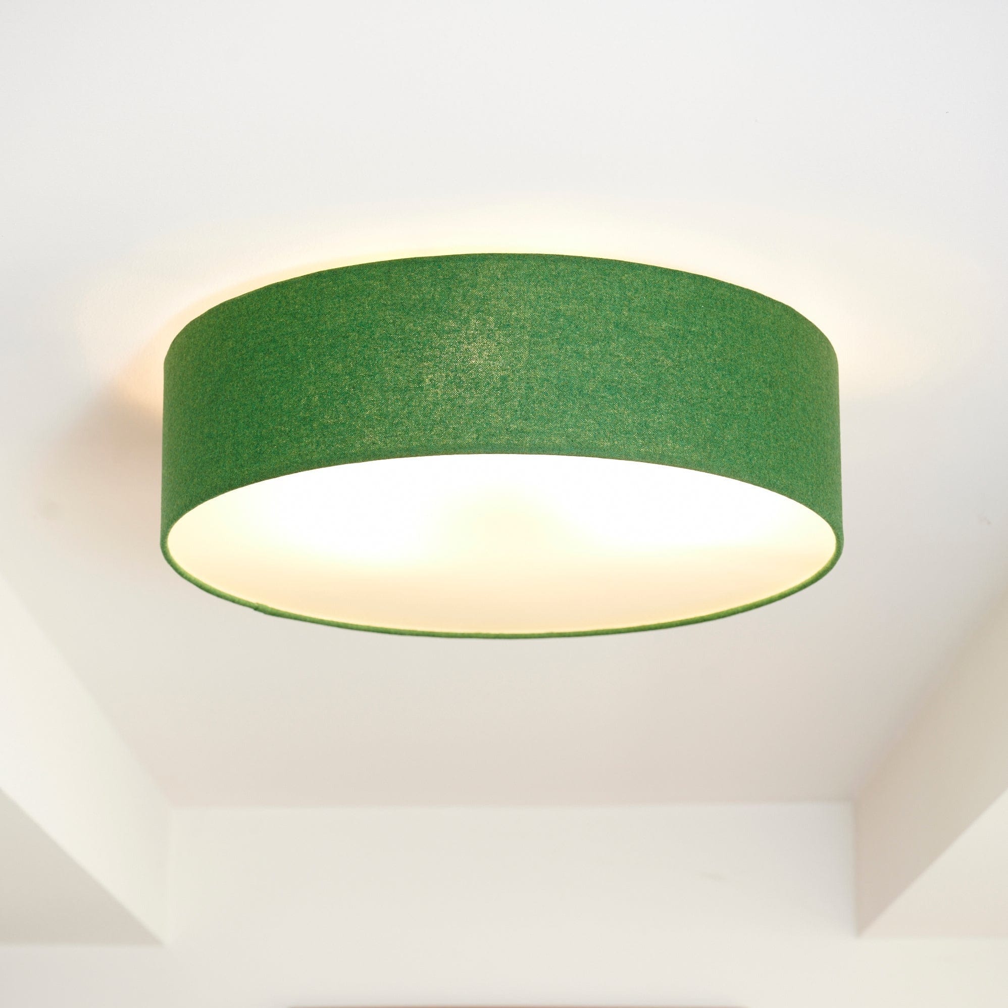 LeuchtNatur Deckenleuchte Discus Deckenleuchte Loden Grün