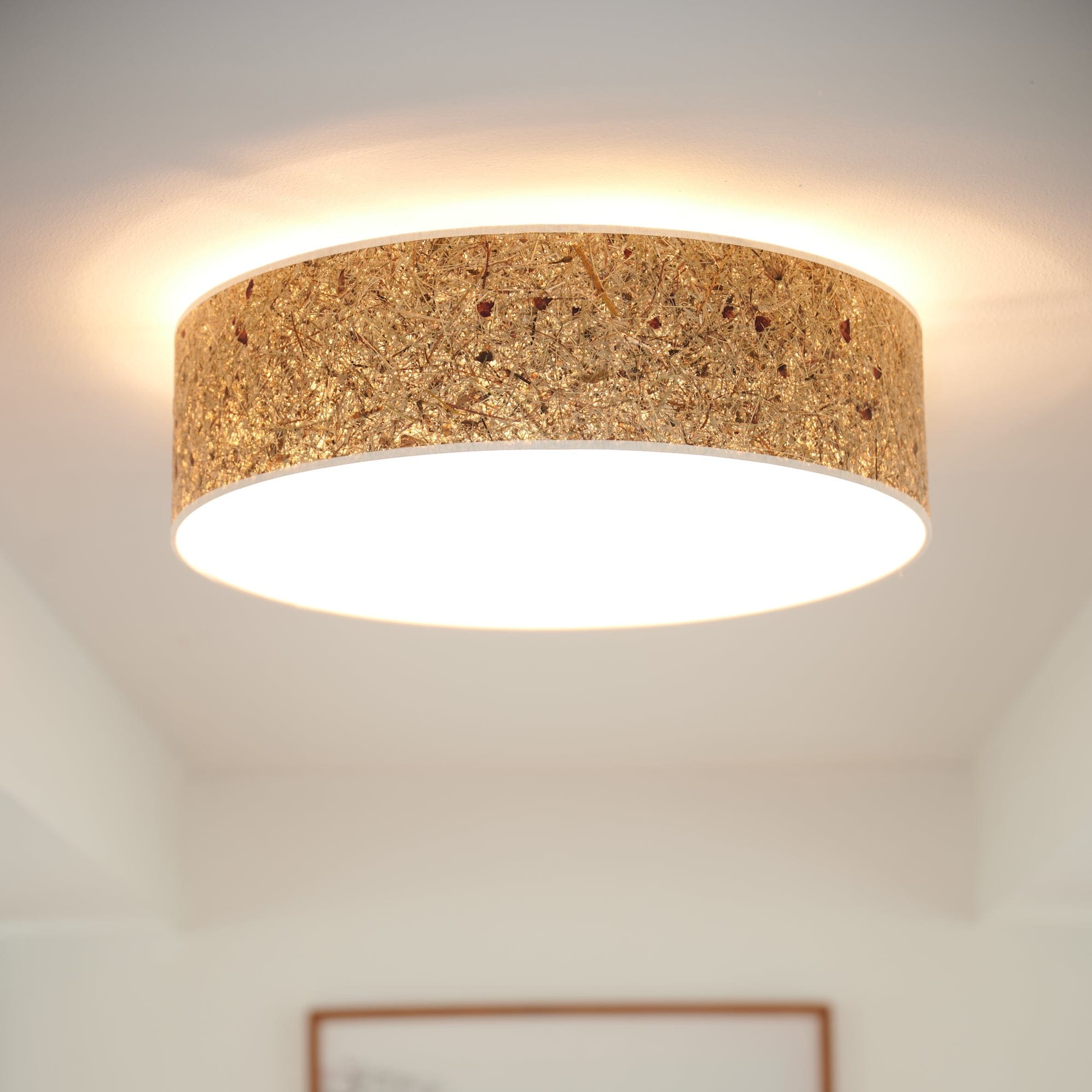 LeuchtNatur Deckenleuchte Discus Deckenleuchte Rosenblüte