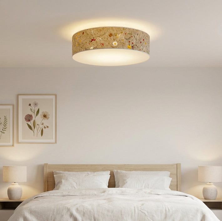 LeuchtNatur Deckenleuchte Natur Deckenleuchte Discus von LeuchtNatur | handgemacht in Almwiese