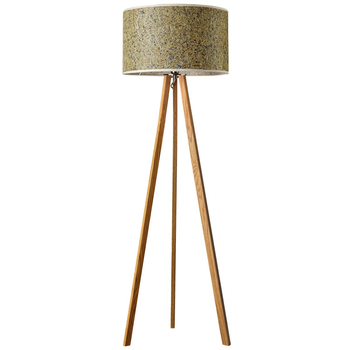 LeuchtNatur Dreibeinstehleuchte Eiche Ligno Stehlampe Kornblume