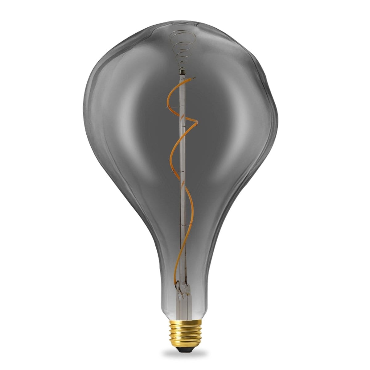 Leuchtnatur E27 LED Leuchtmittel irregular A165 - 4 Watt Smoky