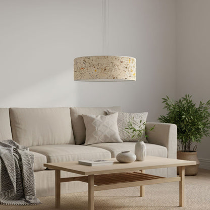 LeuchtNatur Hängeleuchte Discus Hängelampe Almwiese light