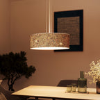 LeuchtNatur Hängeleuchte Natur Pendelleuchte Discus von LeuchtNatur | handgemacht in Almwiese