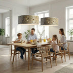 LeuchtNatur Hängeleuchte Natur Pendelleuchte Discus von LeuchtNatur | handgemacht in Almwiese