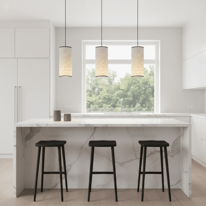 LeuchtNatur Hängeleuchte Natur Pendelleuchte Nux von LeuchtNatur | Handgemacht in Blätter