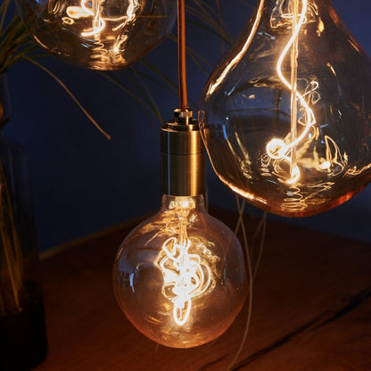 Leuchtnatur Hängeleuchte Pirum Designer Retro Glühbirne Pendelleuchte