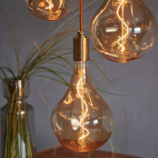 Pirum Designer Retro Glühbirne Pendelleuchte