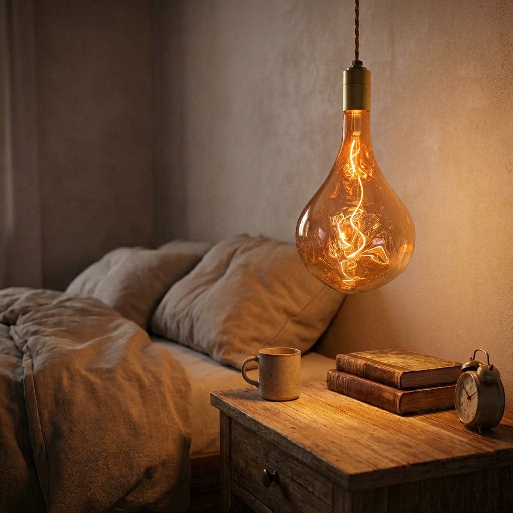 Leuchtnatur Hängeleuchte Pirum Designer Retro Glühbirne von LeuchtNatur