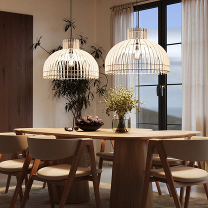 Leuchtnatur Holz Hängelampe Modell Bella