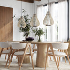 Leuchtnatur Holz Hängelampe Modell Conny