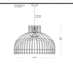 Leuchtnatur Holz Pendelleuchte Bella | handgemacht von LeuchtNatur