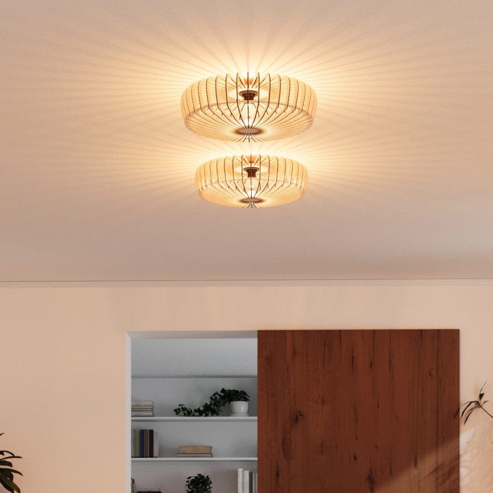 Leuchtnatur Holz Wandlampe Modell Lisa