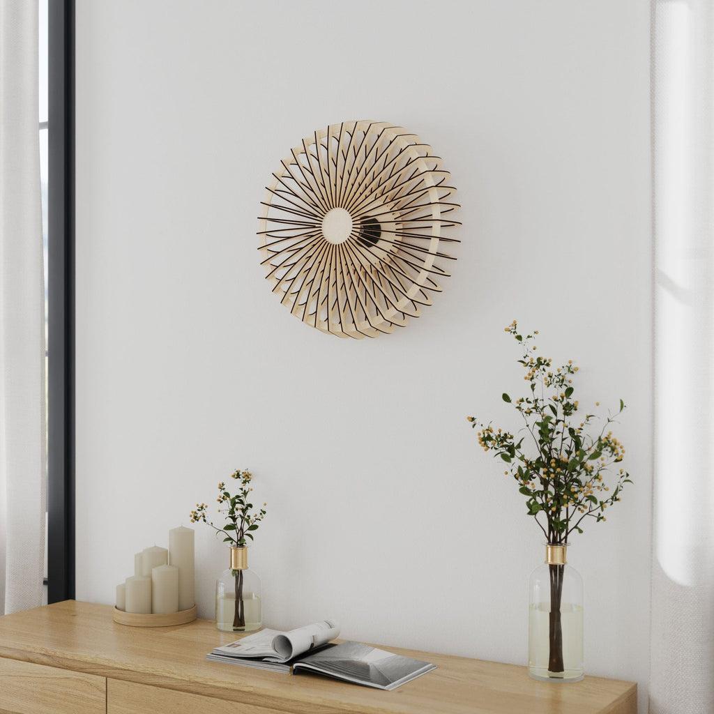 Leuchtnatur Holz Wandlampe Modell Lisa