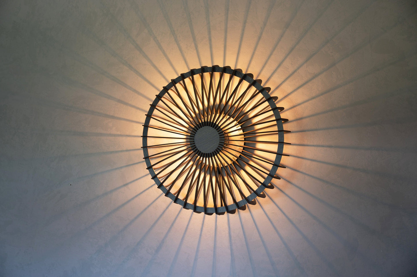 Leuchtnatur Holz Wandlampe und Deckenlampe Lisa