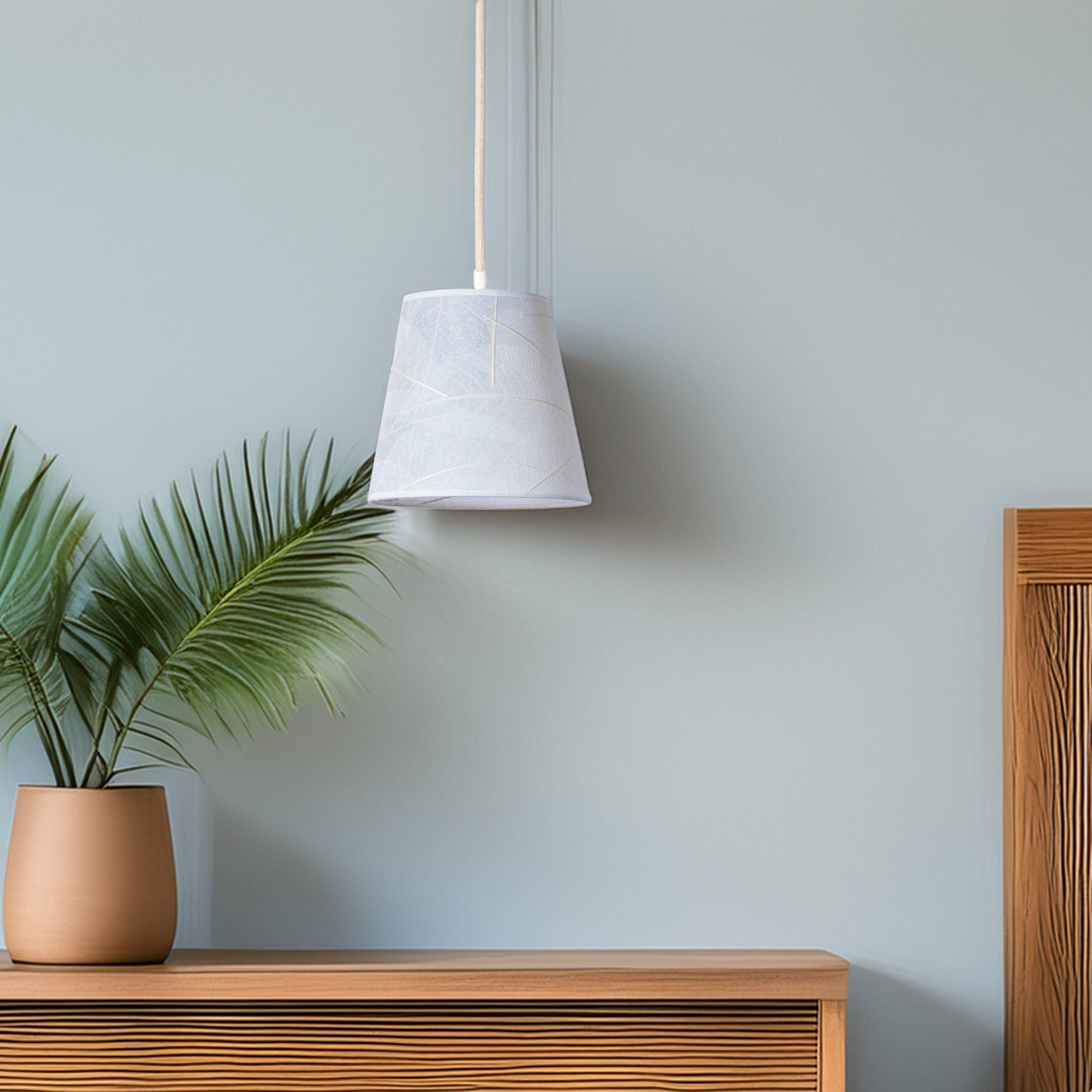 Leuchtnatur Konus Pendellampe Blätter