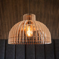 Leuchtnatur Natur Holz Hängelampe Modell Bella