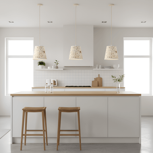 Leuchtnatur Natur Pendelleuchte Konus von LeuchtNatur | Handgemacht aus Almwiese light