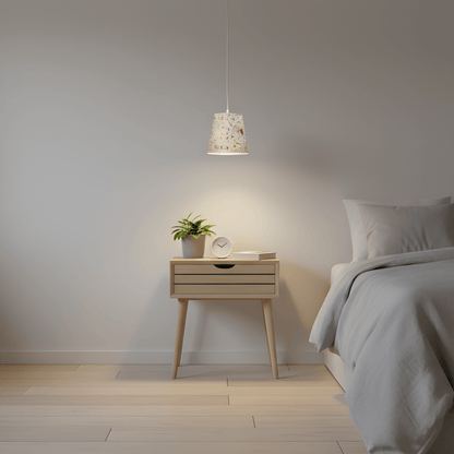 Leuchtnatur Natur Pendelleuchte Konus von LeuchtNatur | Handgemacht aus Almwiese light