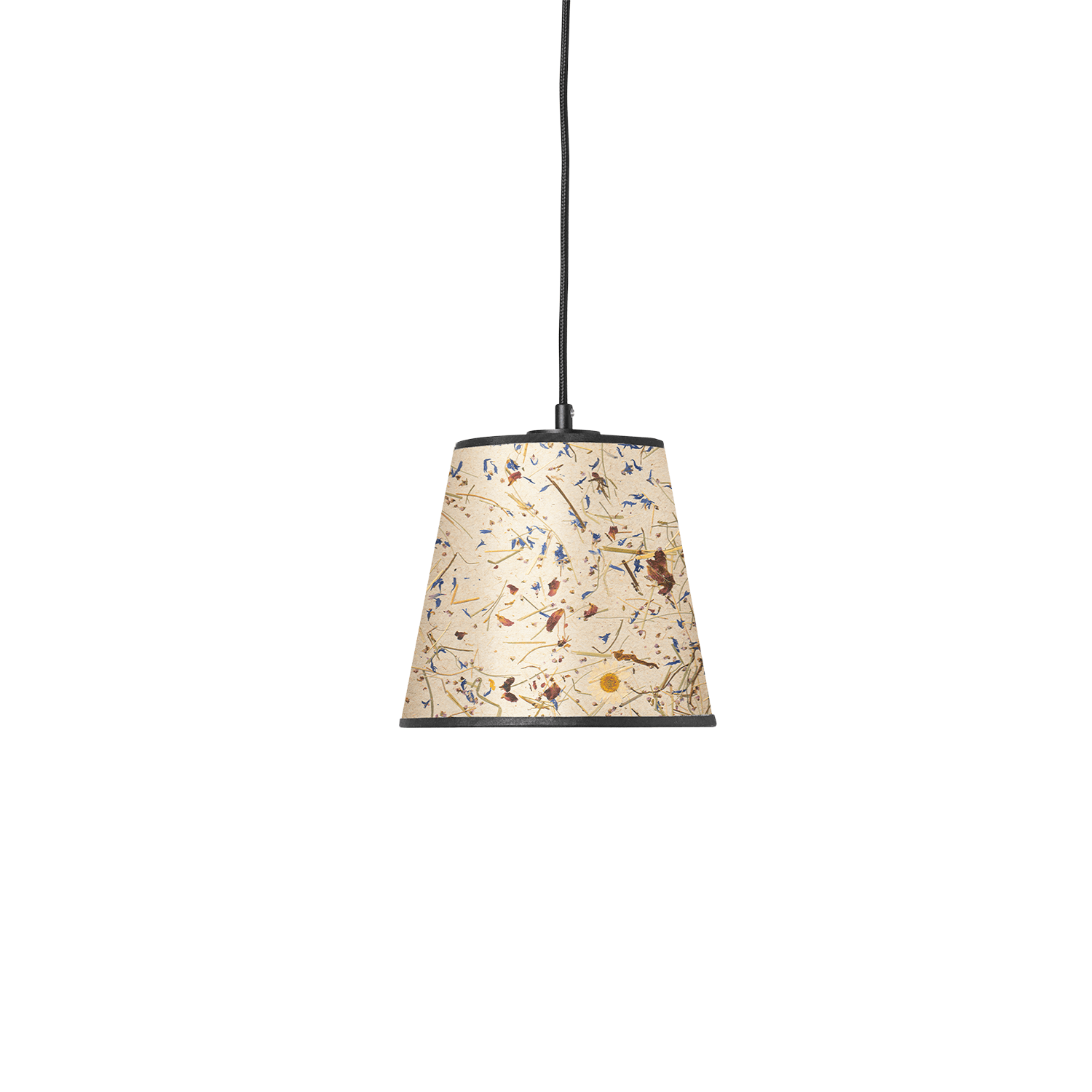 Leuchtnatur Schwarz Natur Pendelleuchte Konus von LeuchtNatur | Handgemacht aus Almwiese light