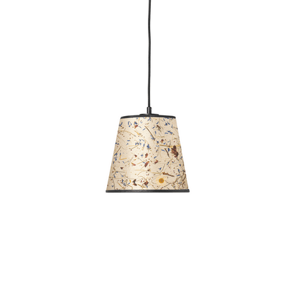 Leuchtnatur Schwarz Natur Pendelleuchte Konus von LeuchtNatur | Handgemacht aus Almwiese light