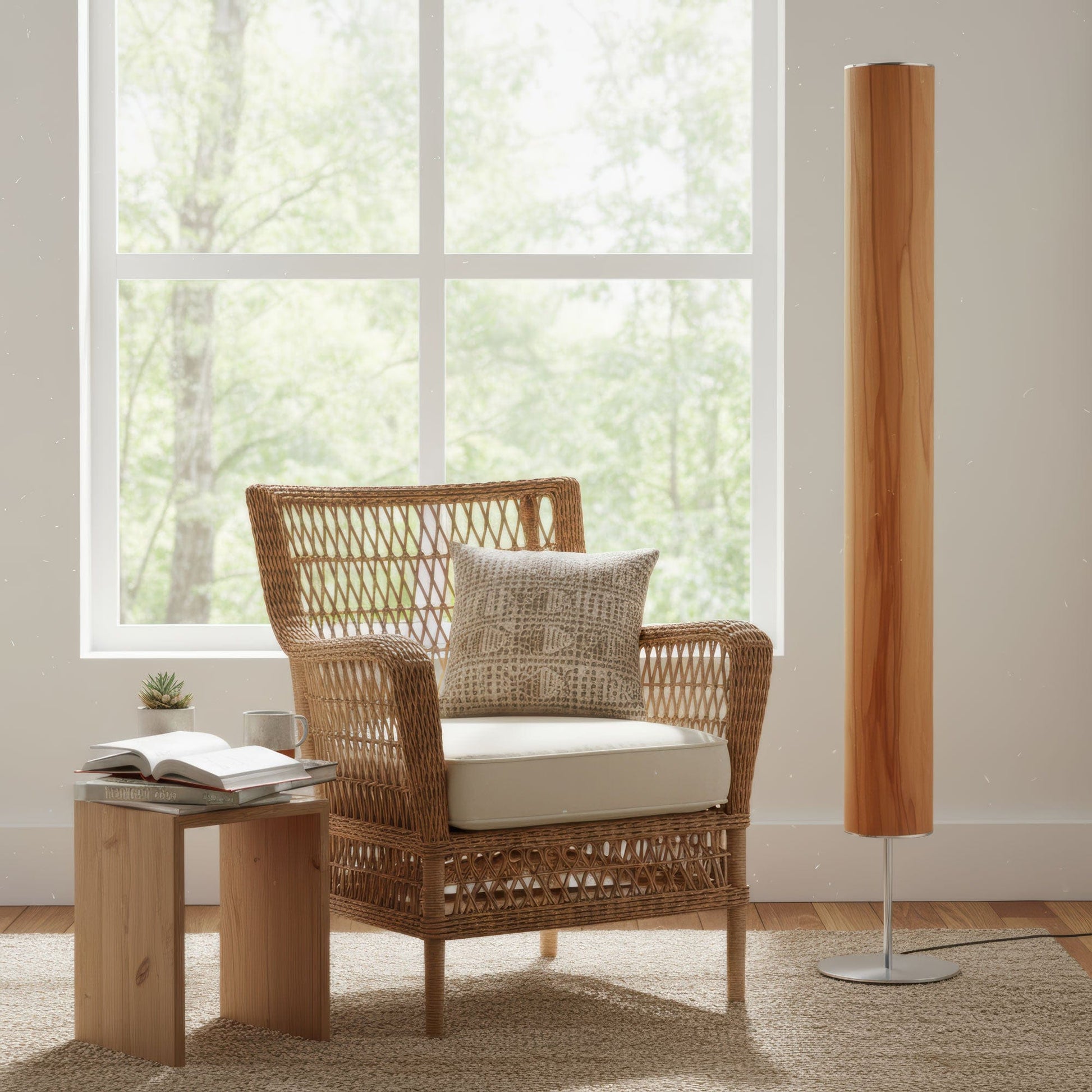 LeuchtNatur Stehleuchte Arbor Stehlampe Kernbuche