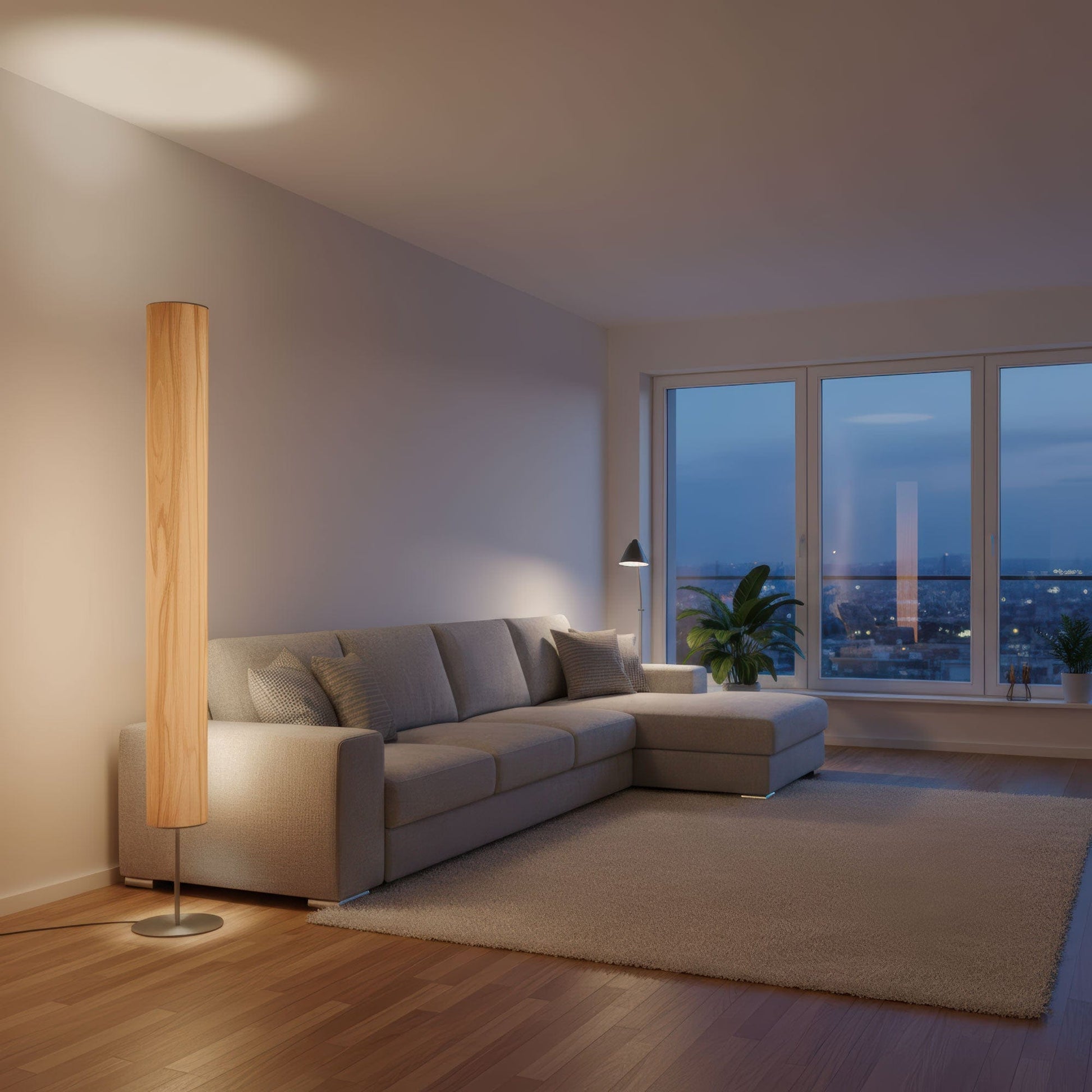 LeuchtNatur Stehleuchte Arbor Stehlampe Kernbuche