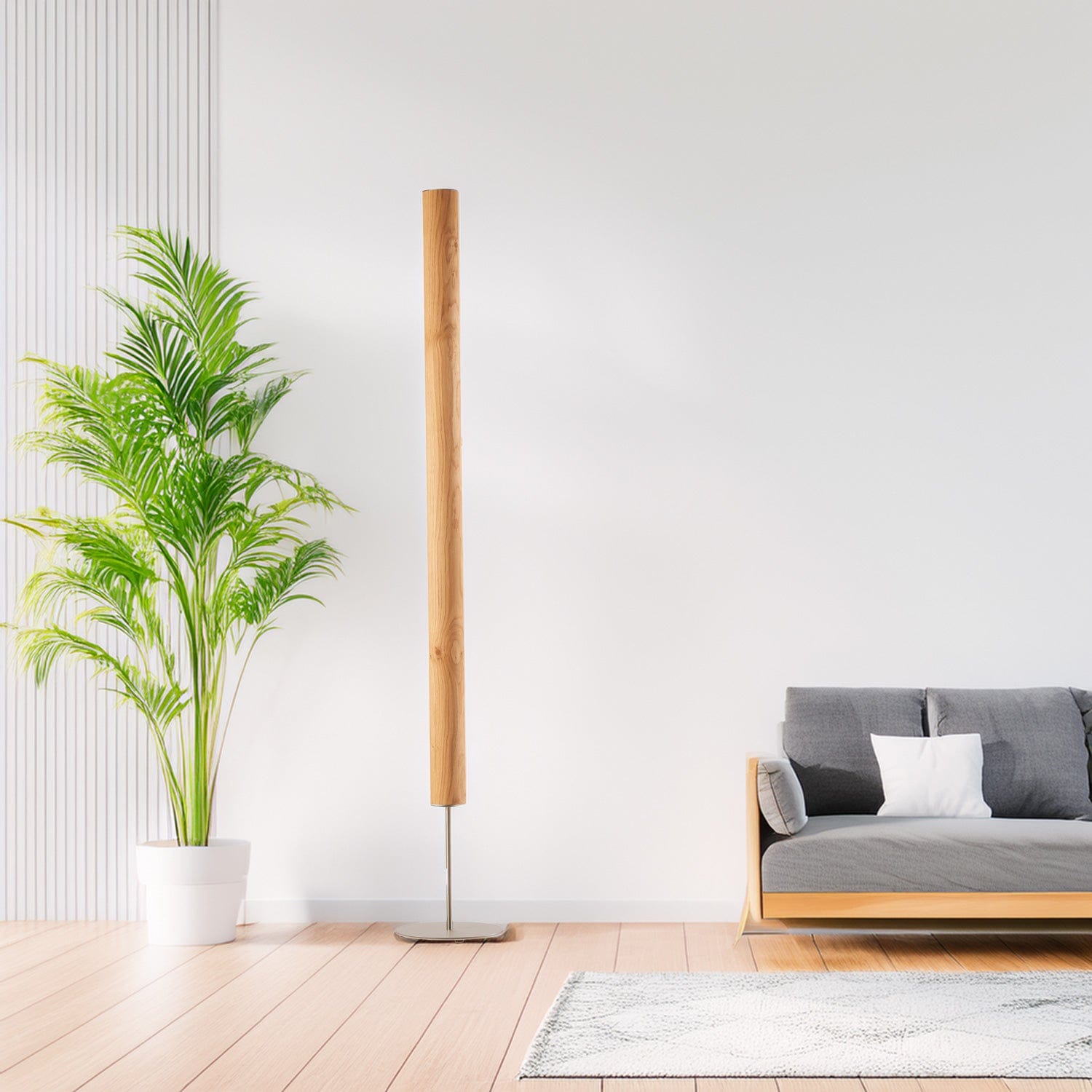 LeuchtNatur Stehleuchte Gracia Stehlampe Eiche - mit Stab
