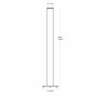 LeuchtNatur Stehleuchte Holzfurnier Stehlampe Columna von LeuchtNatur | Handgemacht in Olivesche Maser