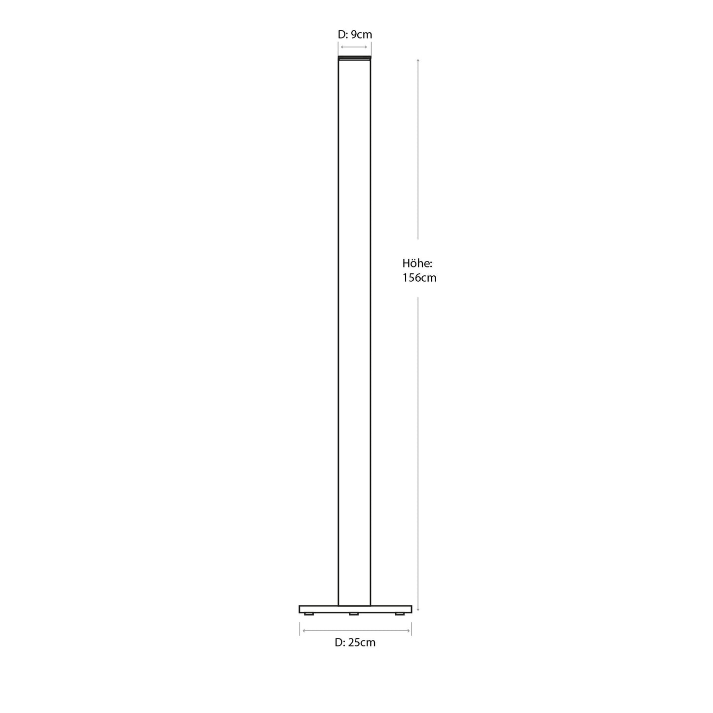 LeuchtNatur Stehleuchte Holzfurnier Stehlampe Gracia von LeuchtNatur | handgemacht in Birke Maser