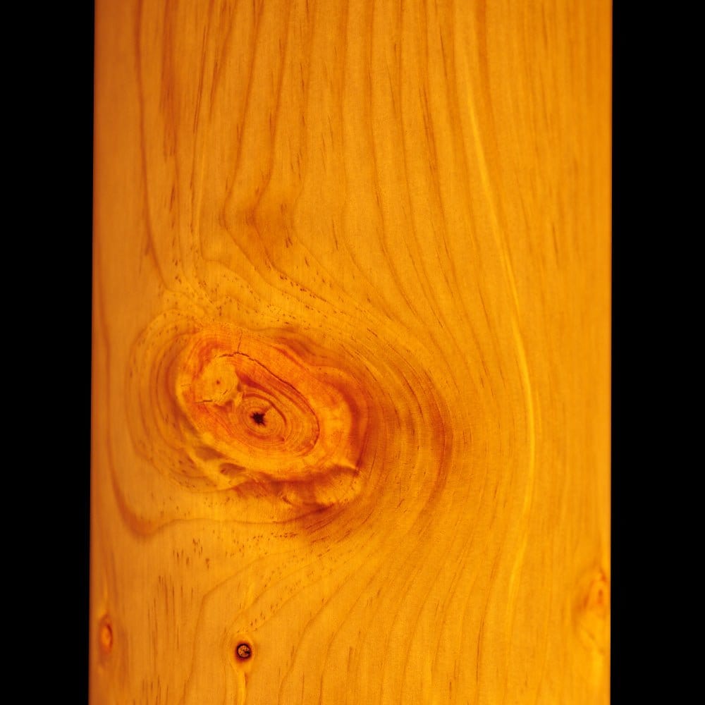 LeuchtNatur Stehleuchte Holzfurnier Stehlampe Gracia von LeuchtNatur | handgemacht in Zirbe