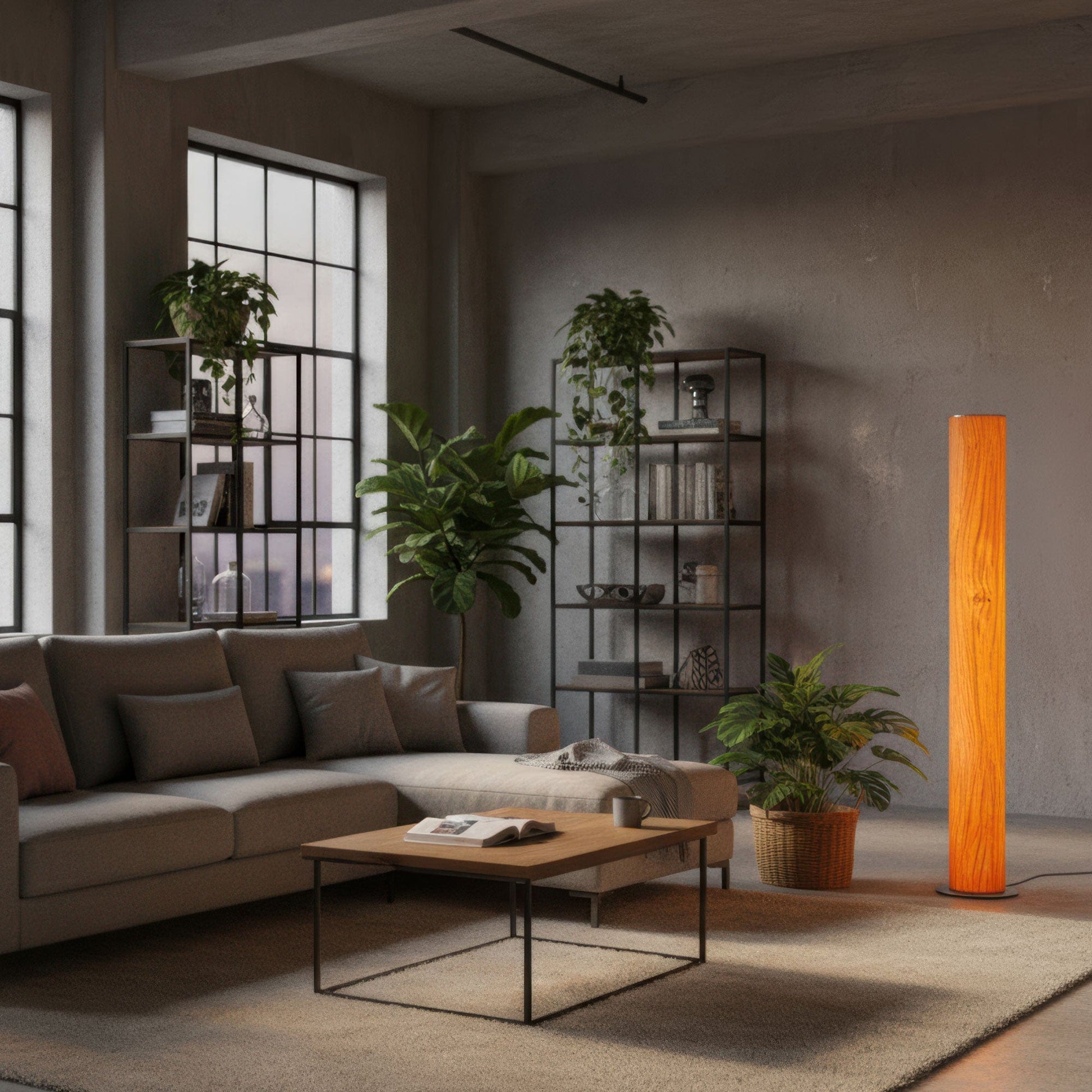 LeuchtNatur Stehleuchte Lucerna Stehlampe Eiche