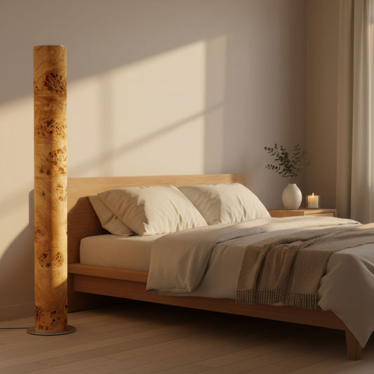 LeuchtNatur Stehleuchte Lucerna Stehlampe Pappel