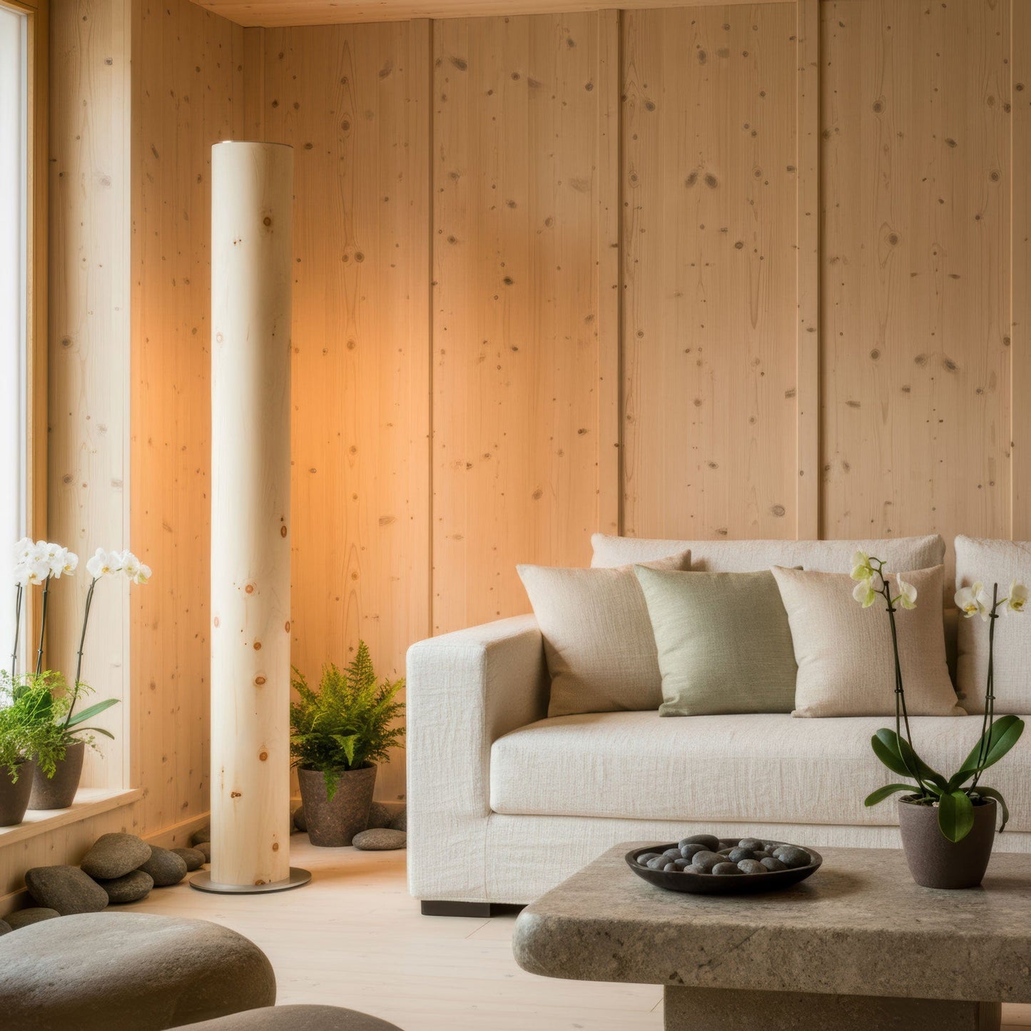 LeuchtNatur Stehleuchte Lucerna Stehlampe Zirbe