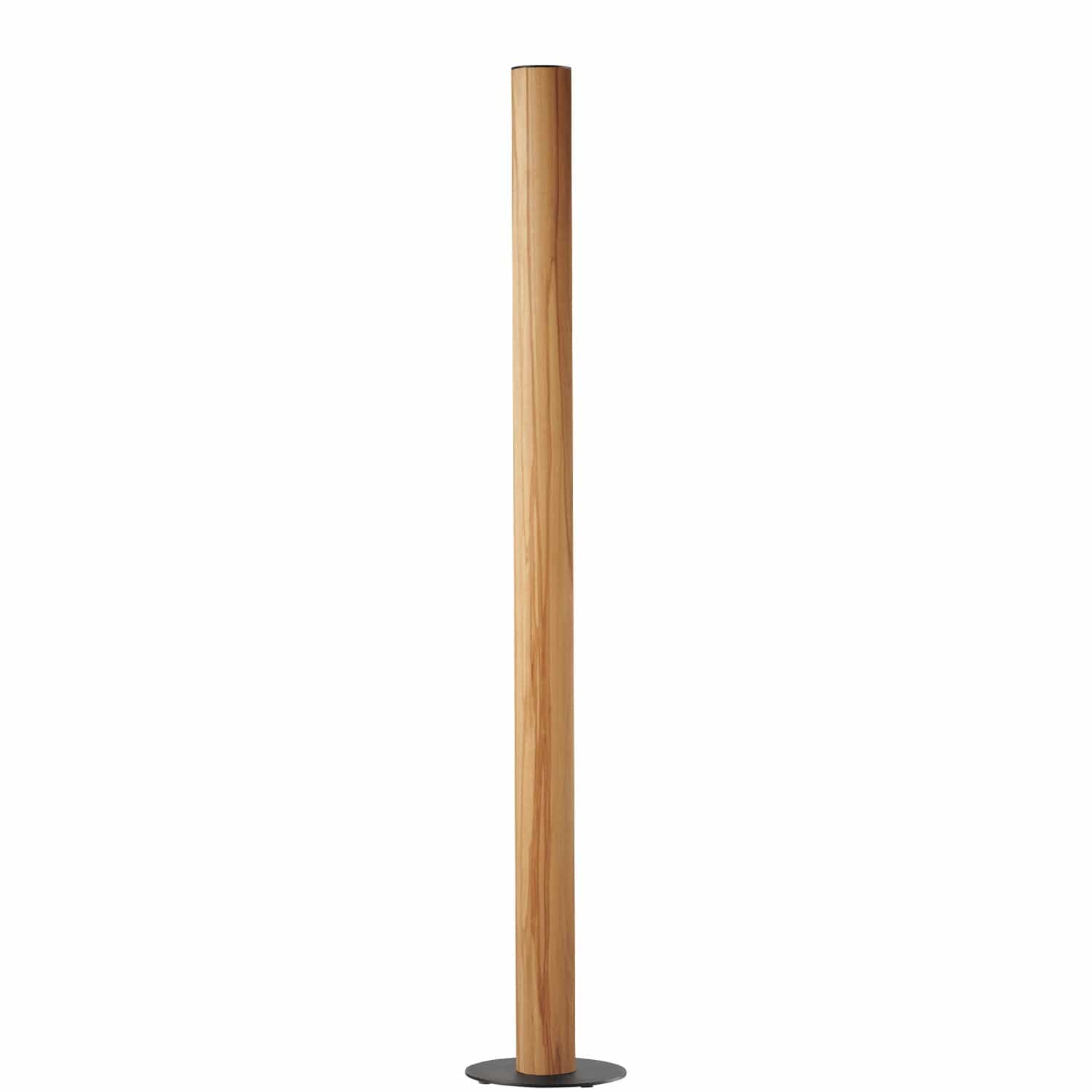 LeuchtNatur Stehleuchte Schwarz Gracia Stehlampe Kernbuche - ohne Stab