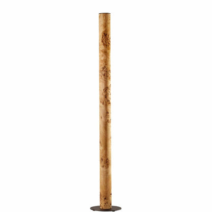 LeuchtNatur Stehleuchte Schwarz Gracia Stehlampe Pappel Maser - ohne Stab