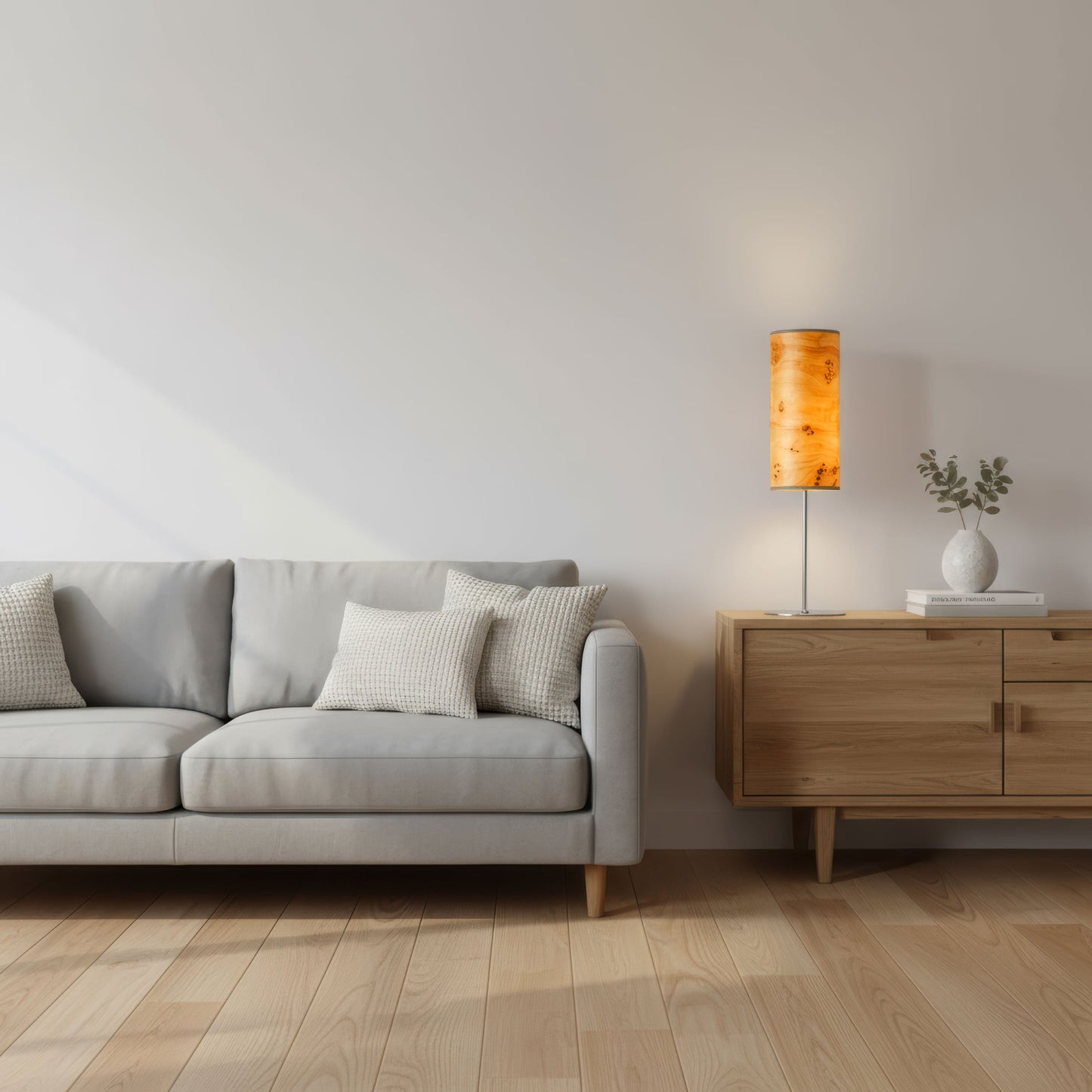 LeuchtNatur Tischleuchte Arboreus Tischlampe Pappel