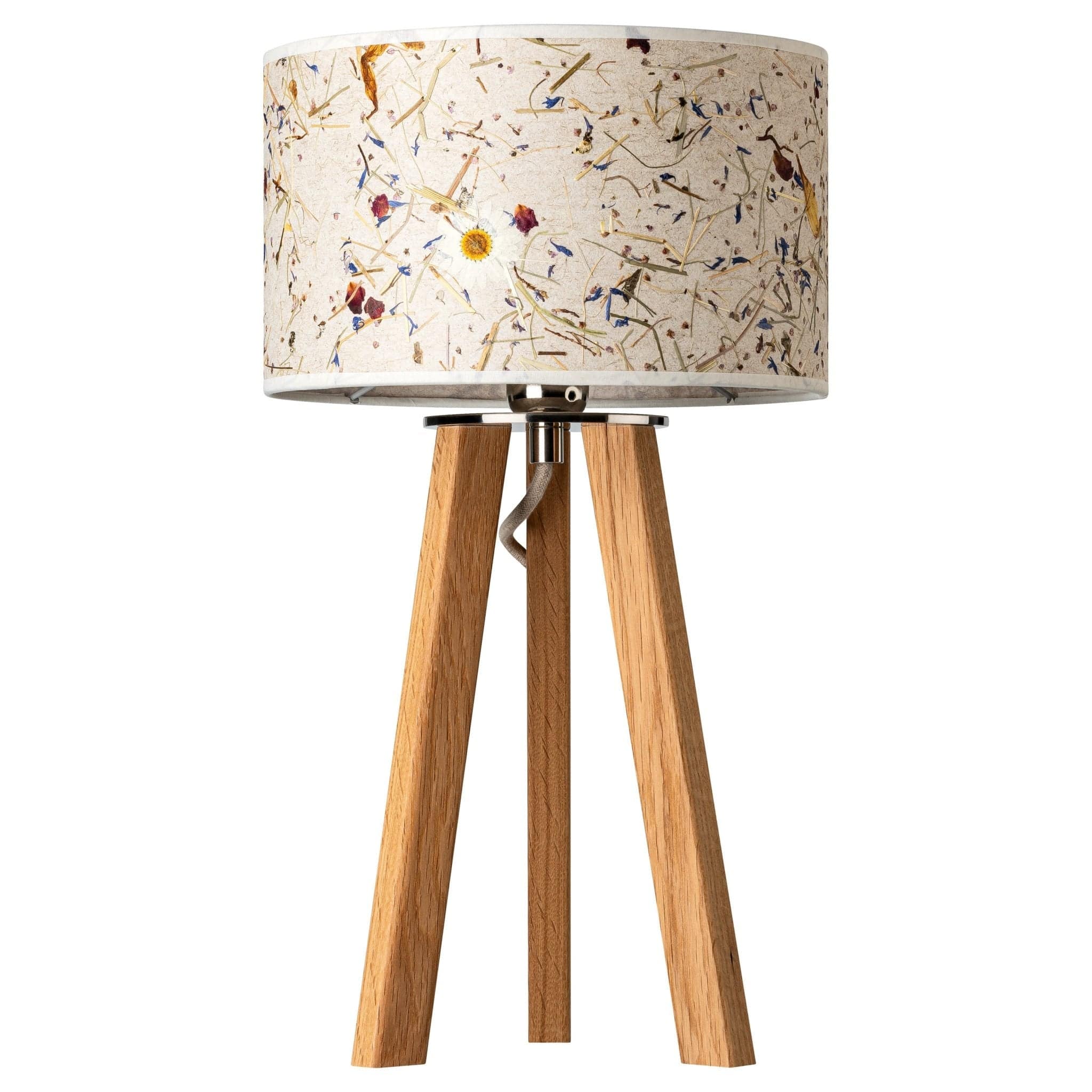 Leuchtnatur Tischleuchte Ligna Almwiese light Eiche