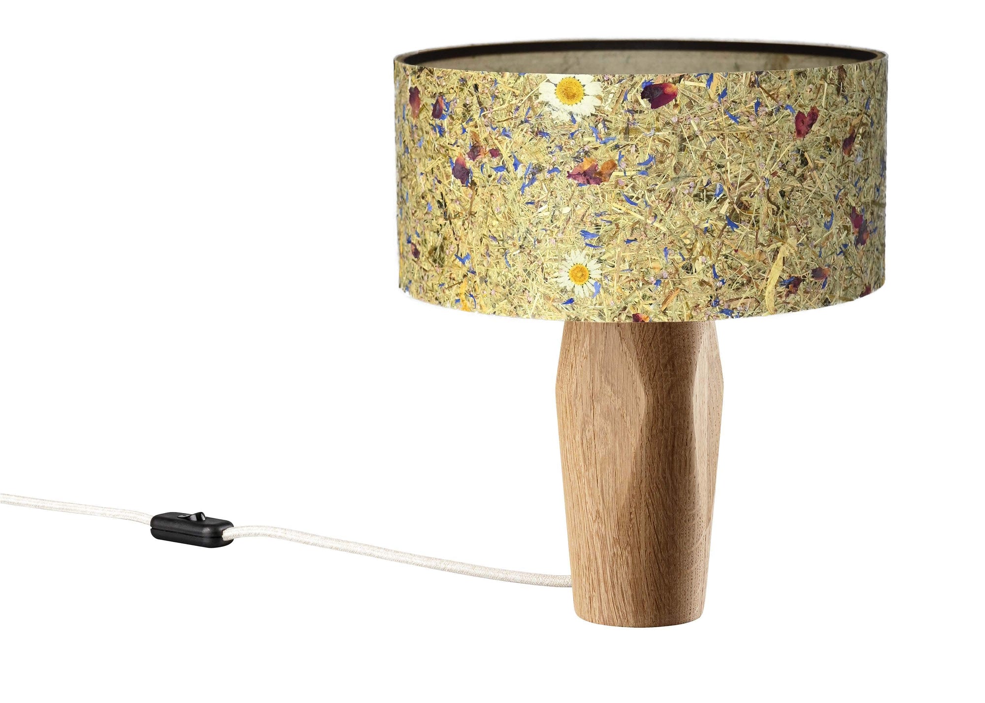 LeuchtNatur Tischleuchte/Nachttischlampe Eiche Pura Nachttischlampe Almwiese